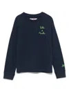 Mc2 Saint Barth Luton Jr T-shirt In Blue