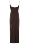 Mc2 Saint Barth Lycra Bodycon Dress With All-over Strass Embellishment