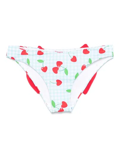 Mc2 Saint Barth Kids' Madame Bikini Bottoms In Blue