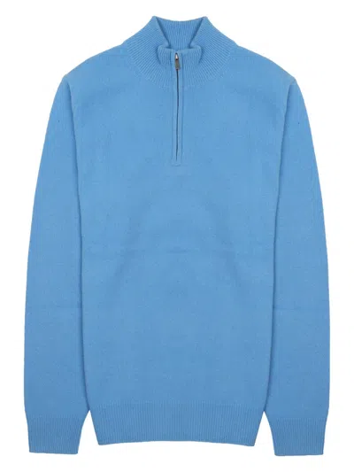 Mc2 Saint Barth Maglia In Lana In Blue