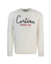 Mc2 Saint Barth Bergen Cortina Christmas Sweater '83 In 00331g