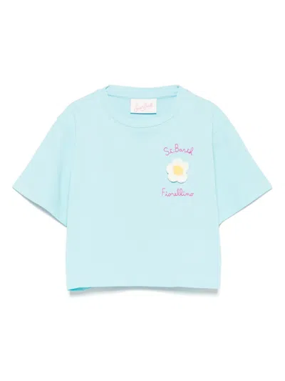 Mc2 Saint Barth Kids' Malia T-shirt In Blue
