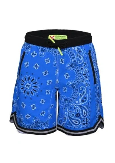 Mc2 Saint Barth Malibu Jr Bandanna Blue Boys Swimshorts