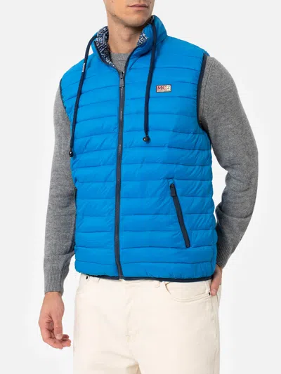 Mc2 Saint Barth Man Bluette Padded Vest Aspen