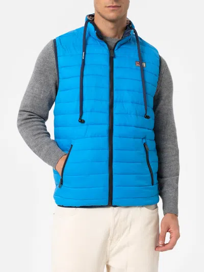 MC2 SAINT BARTH MAN BLUETTE PADDED VEST ASPEN