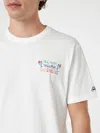 Mc2 Saint Barth X Insulti Luminosi Cotton T-shirt In White