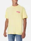Mc2 Saint Barth T-shirt With Print In Yellow