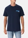 Mc2 Saint Barth Cotton Classic T Shirt In Blue