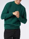 Mc2 Saint Barth Logo Embroidered Crewneck Jumper In Green