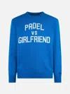 Mc2 Saint Barth Heron Intarsia-knit Jumper In Blue