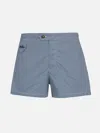 Mc2 Saint Barth Harrys Vicky Swim Shorts In Blue