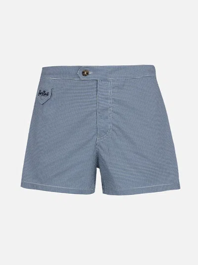 Mc2 Saint Barth Harrys Vicky Swim Shorts In Blue