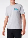 Mc2 Saint Barth Man Heavy Cotton T-shirt With Sex Machine Embroidery In Grey