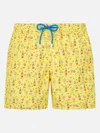 Mc2 Saint Barth Ultralight Swim Short In Yellow