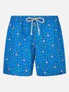 Mc2 Saint Barth Lighting Micro Fantasy Swim Shorts In Sky