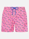 MC2 SAINT BARTH MAN LIGHTWEIGHT FABRIC SWIM-SHORTS LIGHTING MICRO FANTASY WITH SNOOPY PRINT SNOOPY PEANUTS SPECIAL E