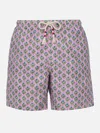 Mc2 Saint Barth Ultralight Swim Short In Pink
