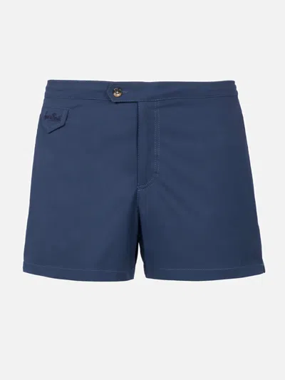 Mc2 Saint Barth Harrys Swim Shorts In Blue