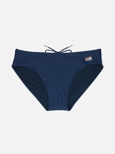 MC2 SAINT BARTH MAN NAVY BLUE SWIM BRIEFS CAYO