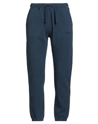 Mc2 Saint Barth Man Pants Blue Size L Cotton