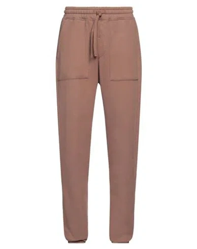 Mc2 Saint Barth Man Pants Camel Size S Cotton In Brown