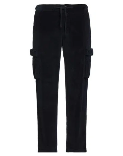 Mc2 Saint Barth Man Pants Midnight Blue Size Xl Cotton, Elastane