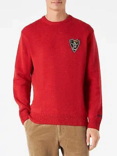 Pre-owned Mc2 Saint Barth Man Red Sweater