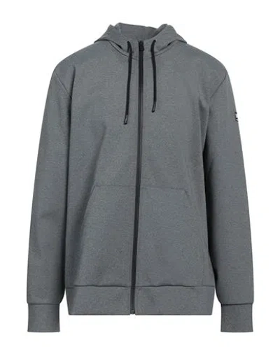 Mc2 Saint Barth Man Sweatshirt Lead Size Xl Nylon, Polyester, Elastane In Grey