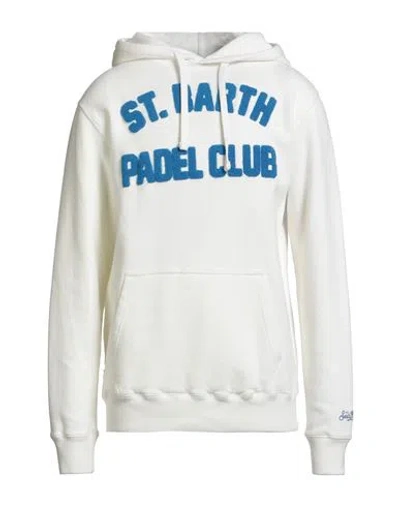 Mc2 Saint Barth Man Sweatshirt White Size L Cotton