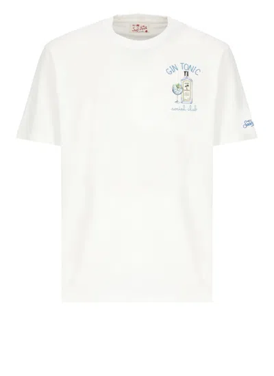 Mc2 Saint Barth Man T-shirt In White