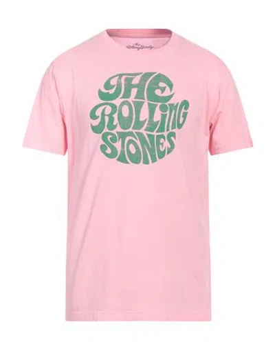 Mc2 Saint Barth Man T-shirt Pink Size M Cotton