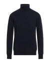 Mc2 Saint Barth Man Turtleneck Midnight Blue Size Xl Wool, Viscose, Cashmere, Polyamide