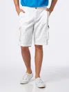 Mc2 Saint Barth Bermuda Freeport White With Pockets In White
