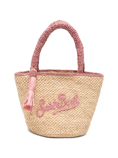 Mc2 Saint Barth Marcy Tassel-detail Tote Bag In Neutral