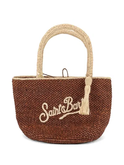 Mc2 Saint Barth Marcy Tote Bag In Burgundy