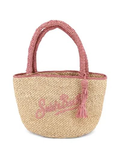 Mc2 Saint Barth Marcy Tote Bag In Neutral