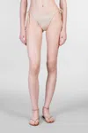 Mc2 Saint Barth Marielle Beachwear In Beige Polyamide In Neutral