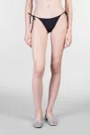 Mc2 Saint Barth Marielle Beachwear In Black Polyamide In Black