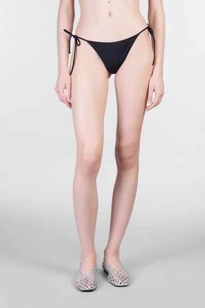 Mc2 Saint Barth Marielle Beachwear In Black Polyamide