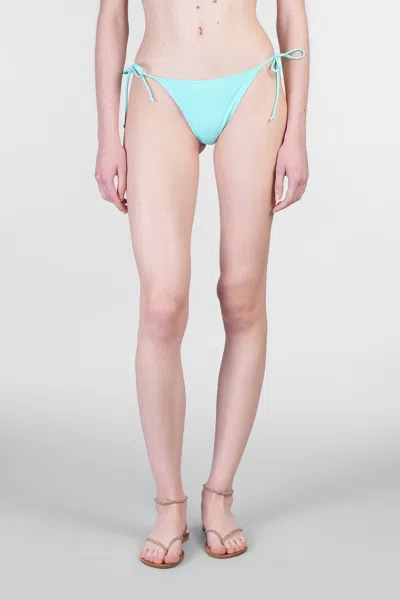 Mc2 Saint Barth Marielle Beachwear In Cyan Polyamide In Blue