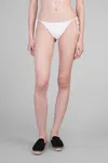 Mc2 Saint Barth Marielle Beachwear In White Polyamide In White