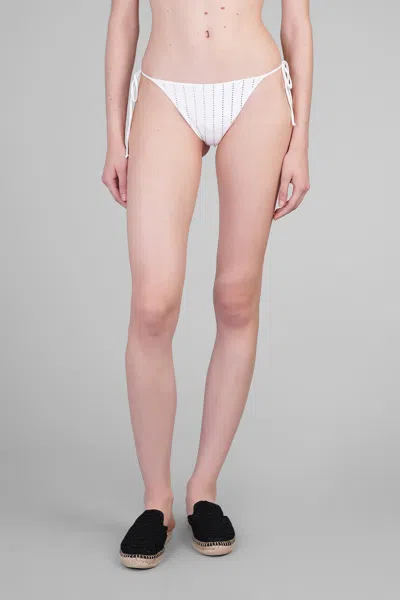 Mc2 Saint Barth Marielle Beachwear In White Polyamide