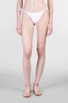 Mc2 Saint Barth Marielle Beachwear In White Polyamide In White