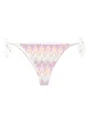 Mc2 Saint Barth Marielle Bikini Bottom In Multi