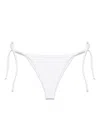 Mc2 Saint Barth Marielle Bikini Bottoms In White