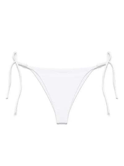 Mc2 Saint Barth Marielle Bikini Bottoms In White