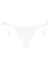 Mc2 Saint Barth Marielle Bikini Bottoms In White