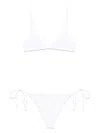 Mc2 Saint Barth Marielle Bikini Set In White