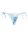 MC2 SAINT BARTH 'MARIELLE' OCEAN BLUE BIKINI SLIP