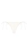 Mc2 Saint Barth Marielle Bikini Bottoms In White